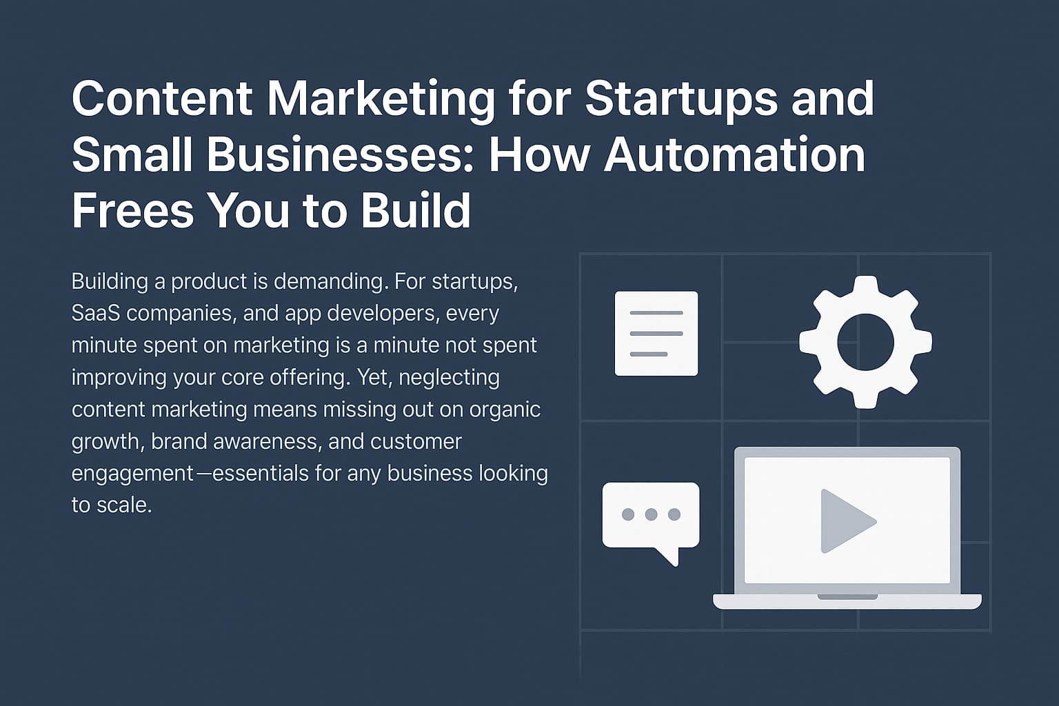 AI Content Marketing for Startups and Small Businesses