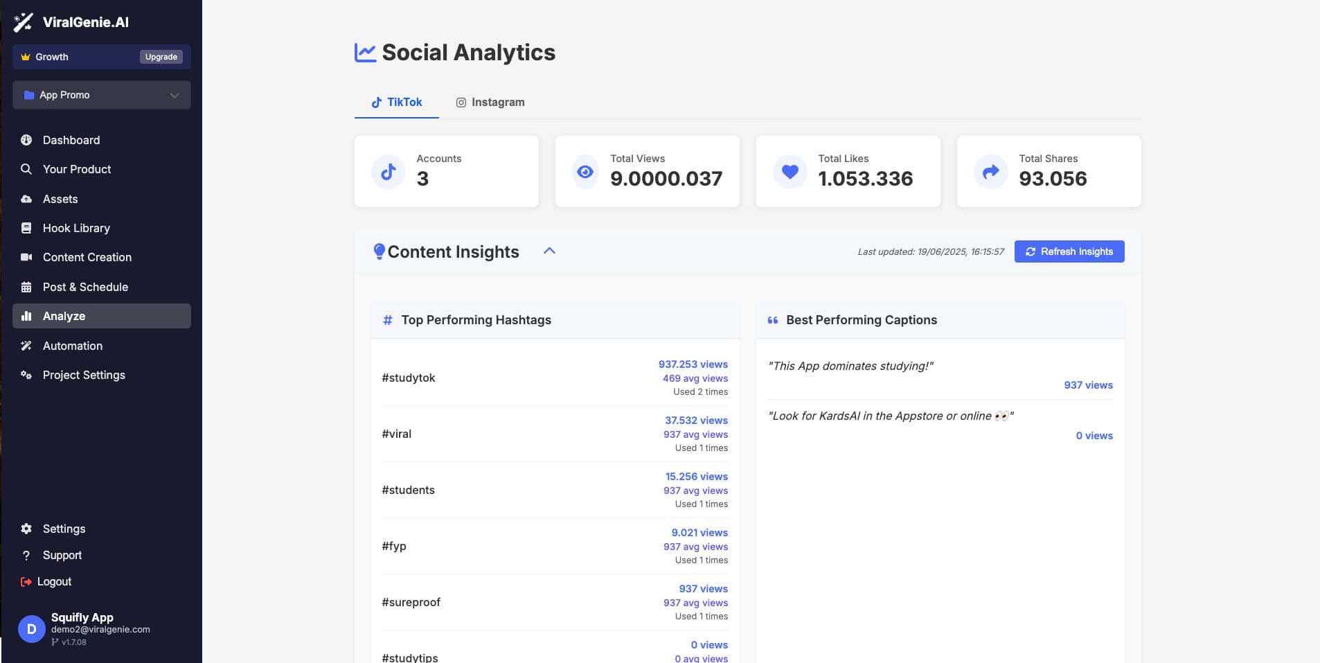 Analytics & Optimization